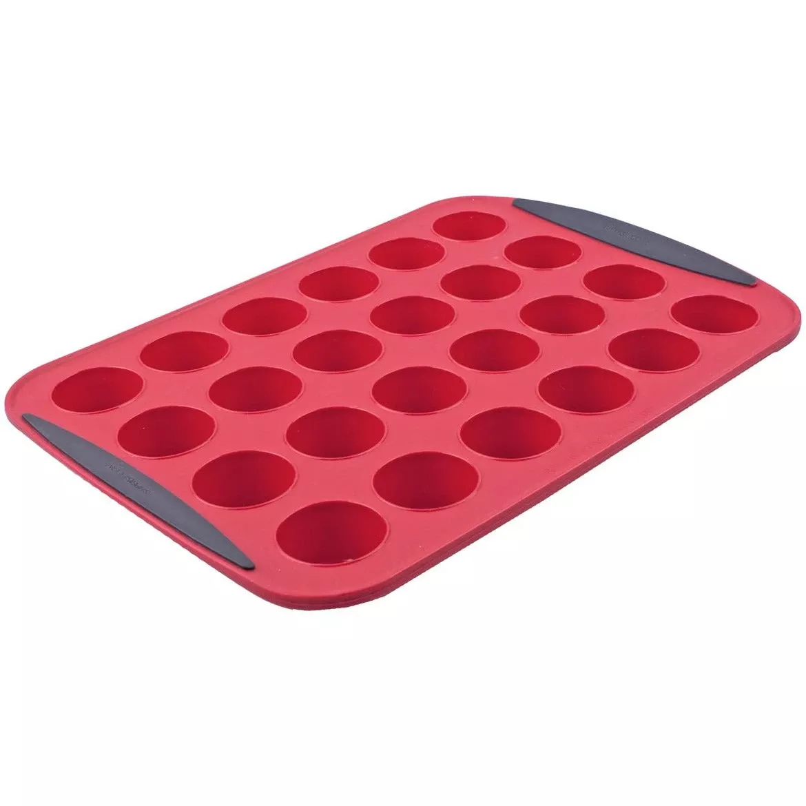 24 Cup Mini Muffin Pan – Red