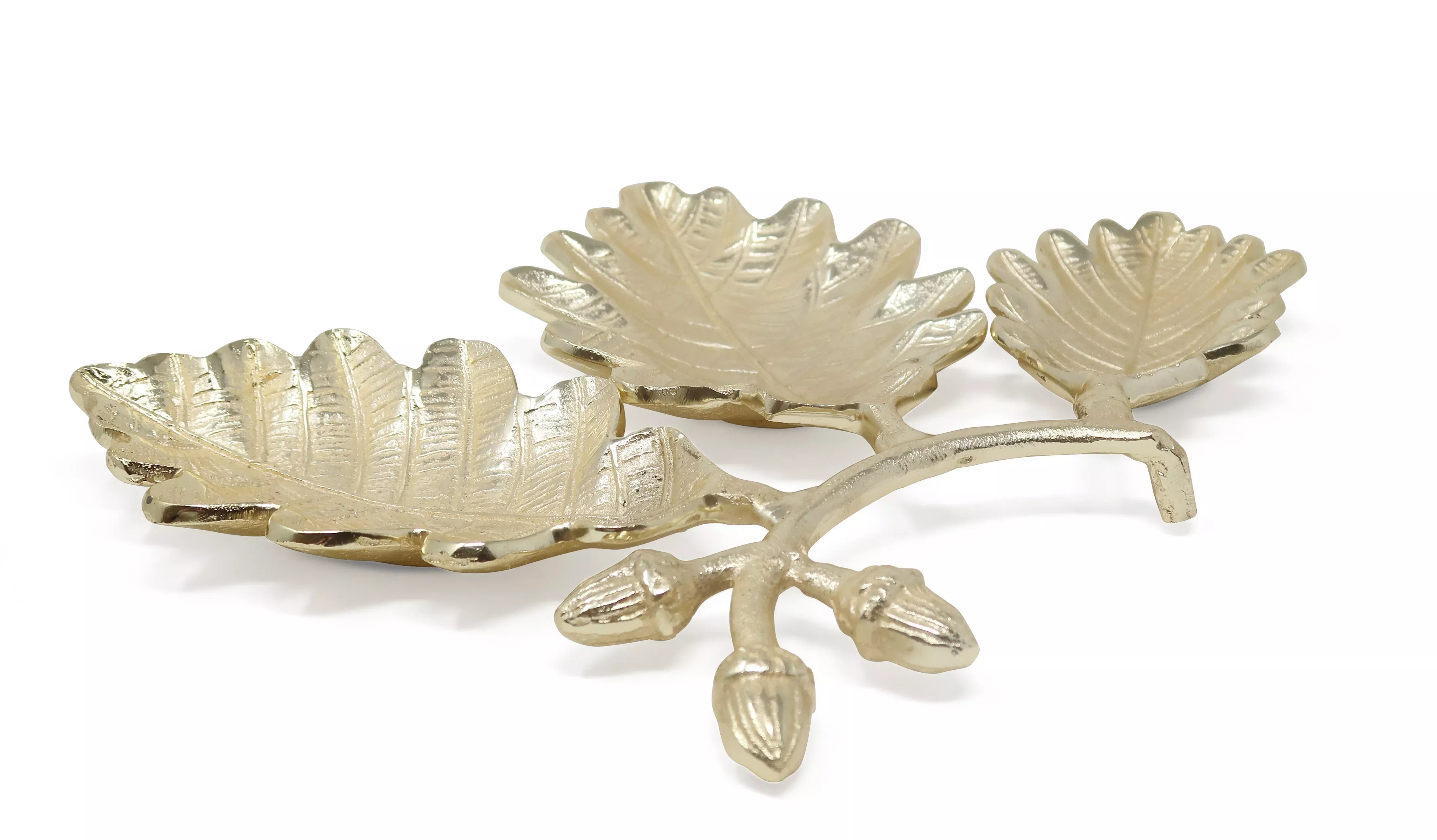 3 Sectional Leaf Dish