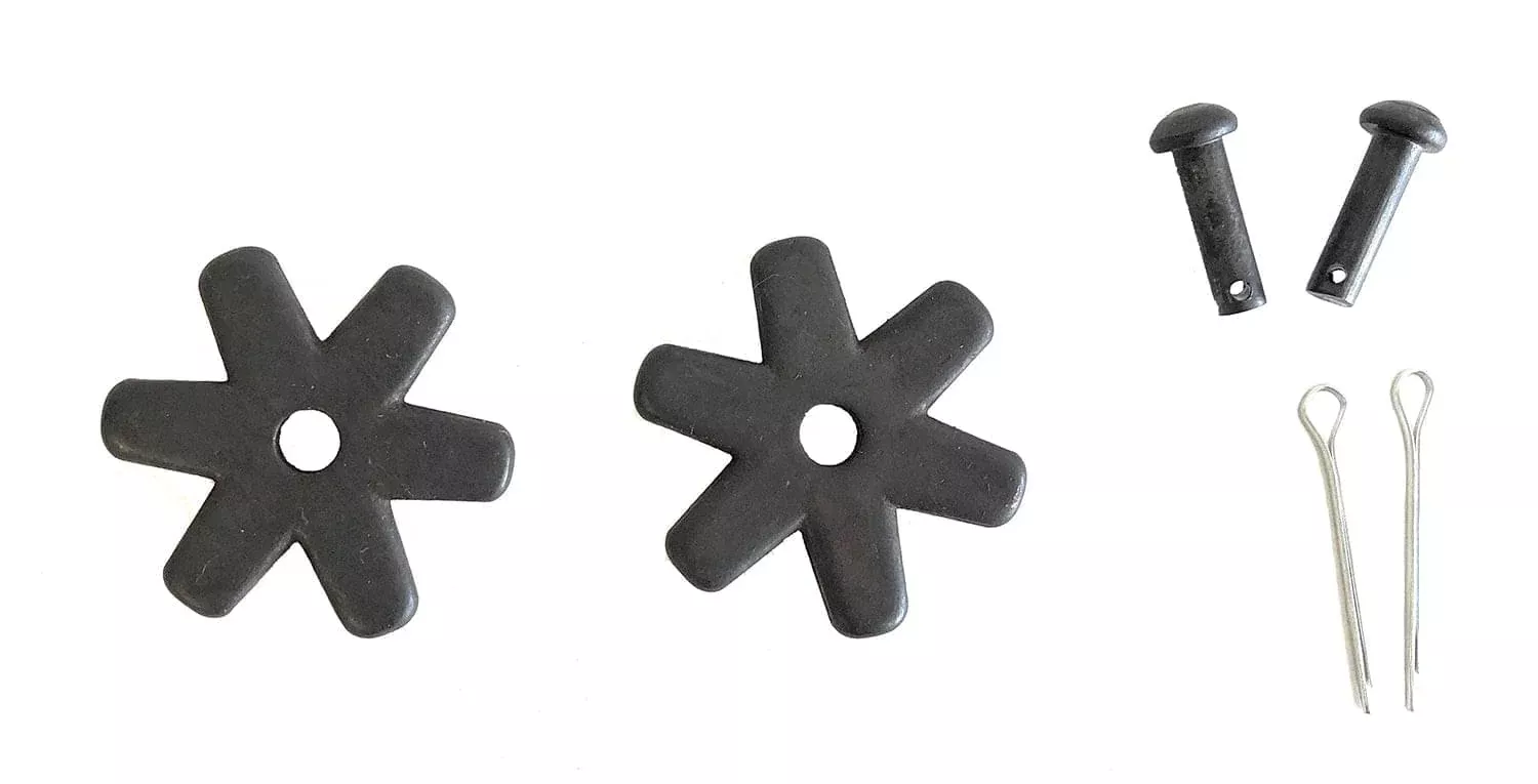 AJ Tack 1 1/4" 6 Point Rowel Package