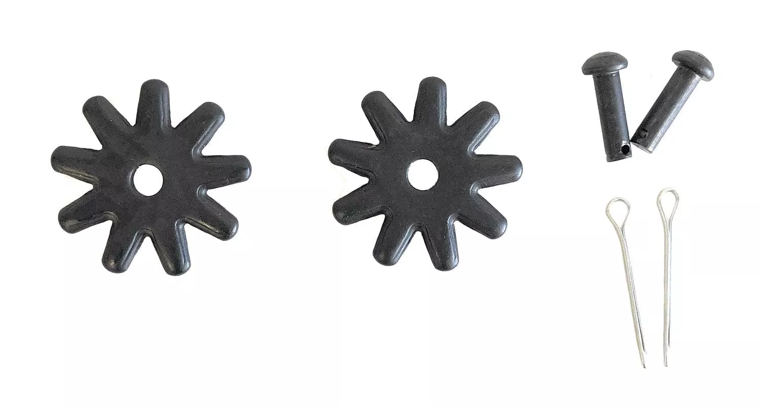 AJ Tack 1 1/4" 9 Point Rowel Package