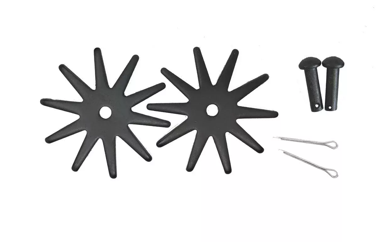 AJ Tack 2 1/8" 10 Point Rowel Package