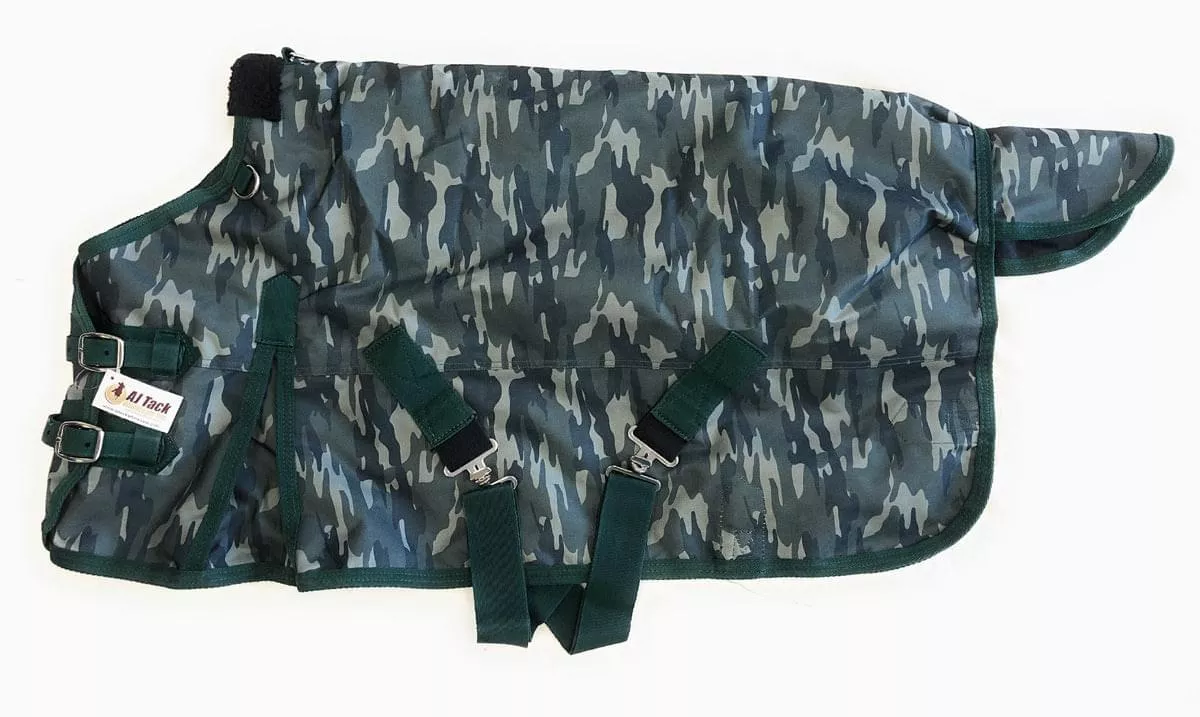AJ Tack Mini Horse Turnout Blanket, 1200D Camo