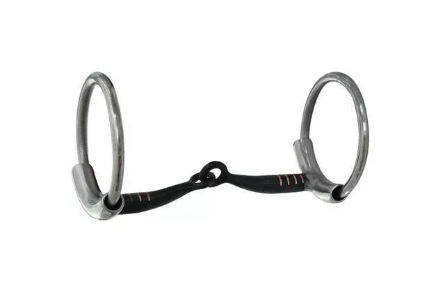 AJ Tack O-Ring Pinchless Snaffle Bit