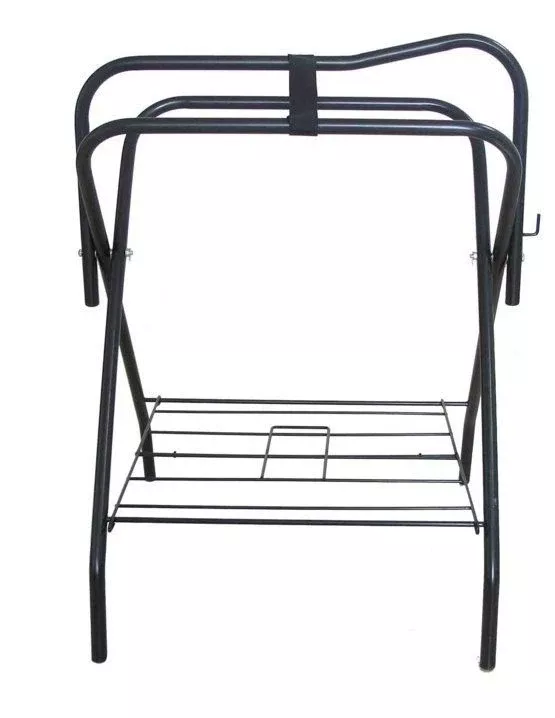 AJ Tack Pony Saddle Rack, Freestanding Portable