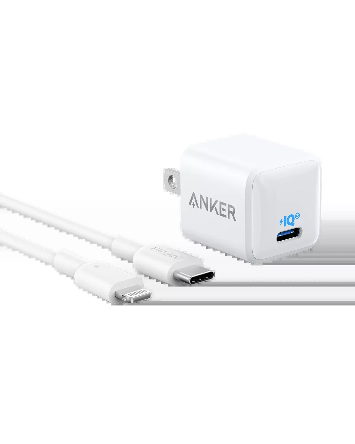 Anker Charger (Nano) with USB-C to Lightning Cable
