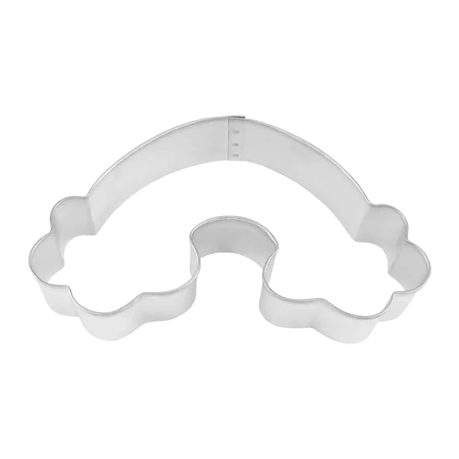 Anniversary House Cookie Cutter - Rainbow