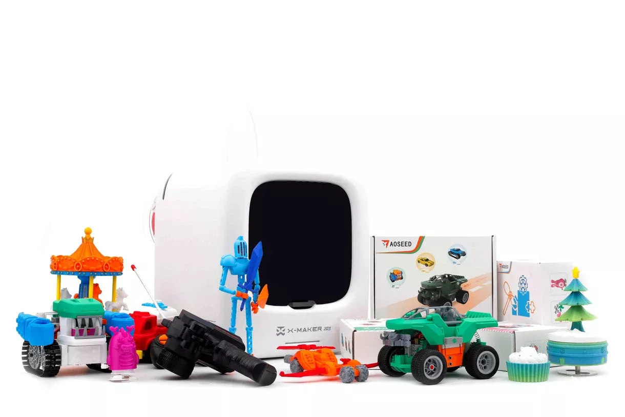 AOSEED X-MAKER JOY: una impresora 3D inteligente para que los niños creen una infinidad de juguetes