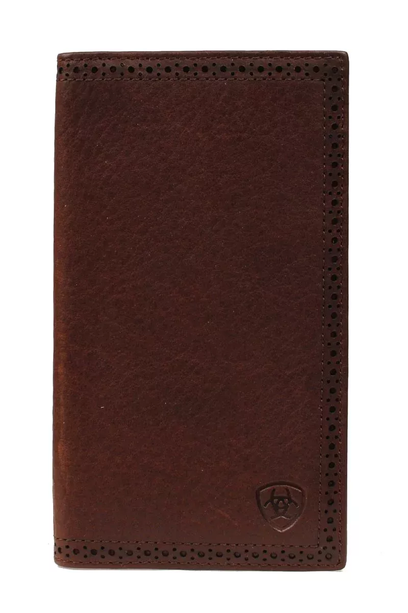Ariat Men's Dark Copper Rodeo Wallet