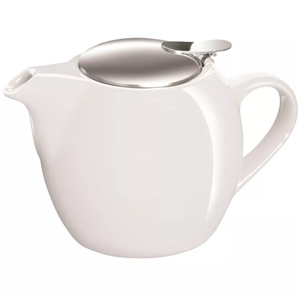 Avanti Camelia Ceramic Teapot 500ml – Pure White