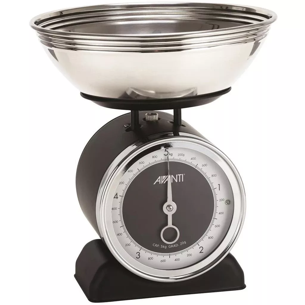 Avanti Vintage Mechanical Scales Black