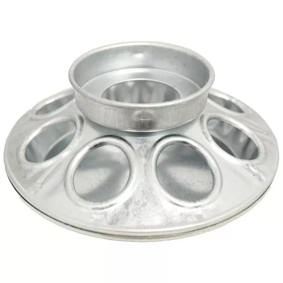 BABY CHICK FEEDER BASE FOR QUART JAR