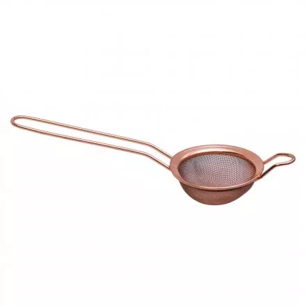 Bar Professional Copper Fine Mesh Strainer - 7cm