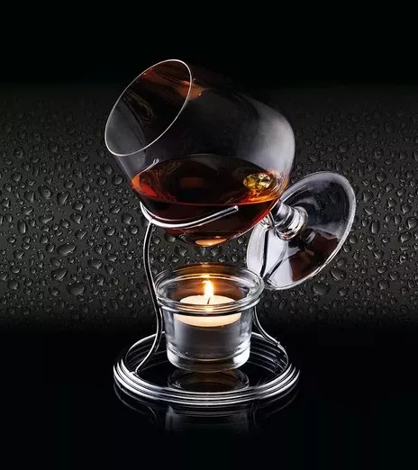 BarCraft Brandy and Cognac Warmer Gift Set
