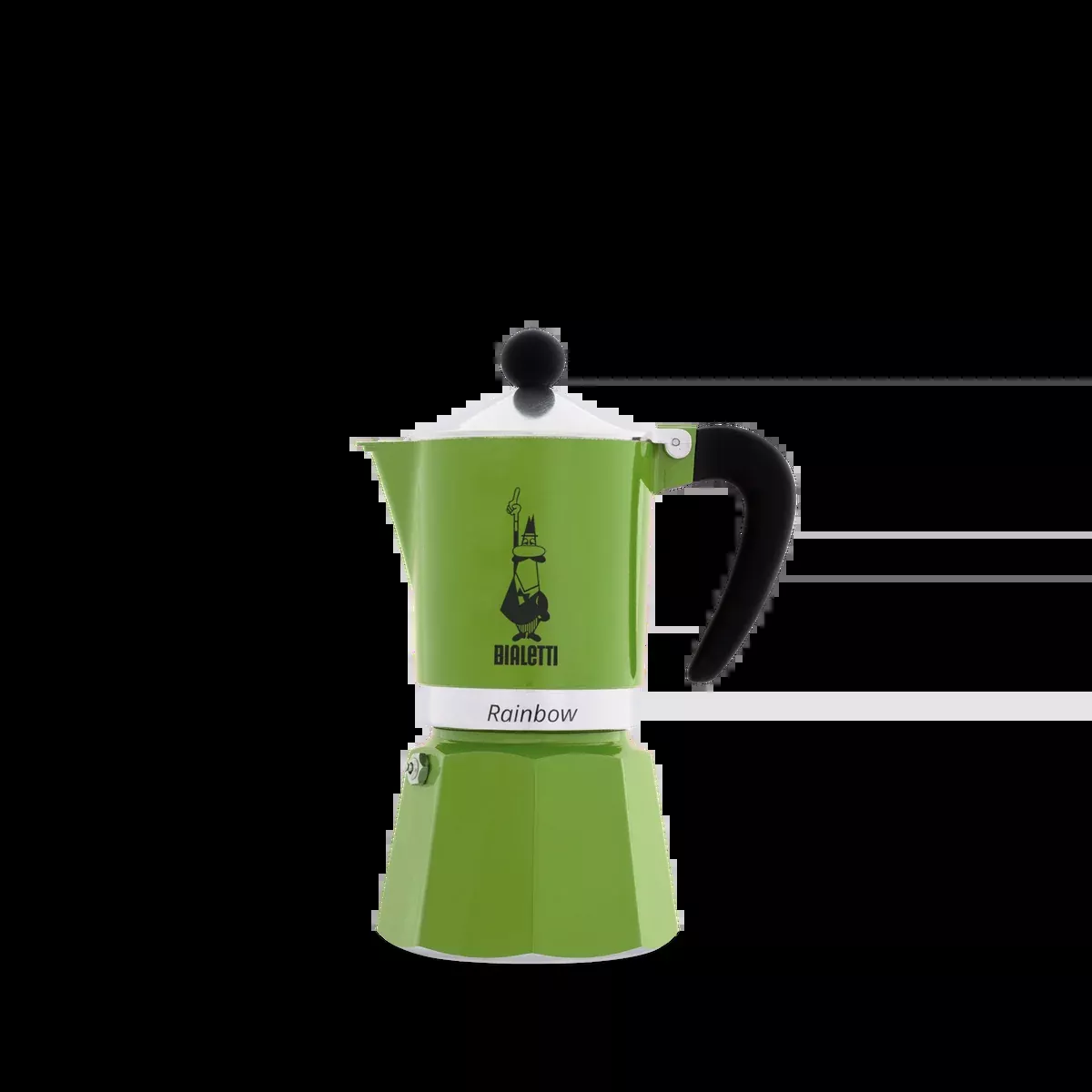 Bialetti Rainbow 1 Cup - Green