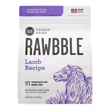 BIXBI Rawbble Freeze-Dried Lamb