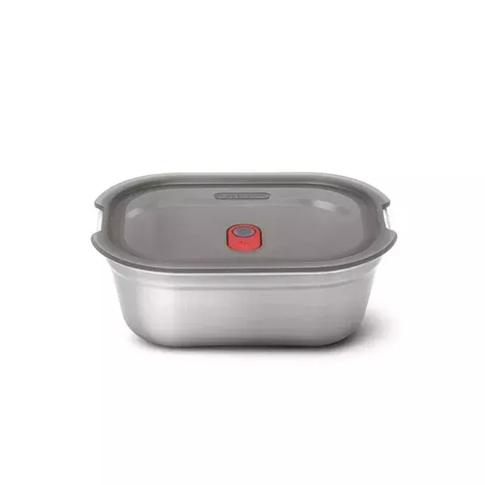 Black & Blum Stainless Steel Square Multi-function Food Box