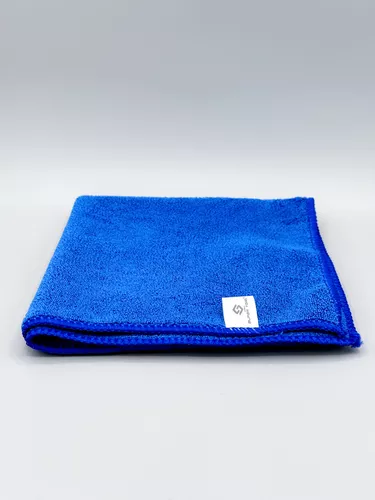 Blue Microfiber Basic Towel