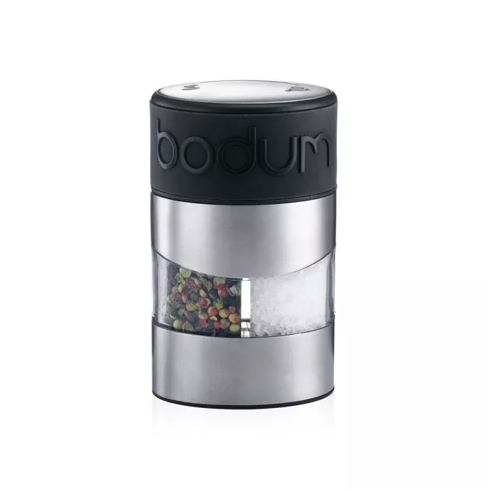 Bodum Twin Salt & Pepper Grinder - Black