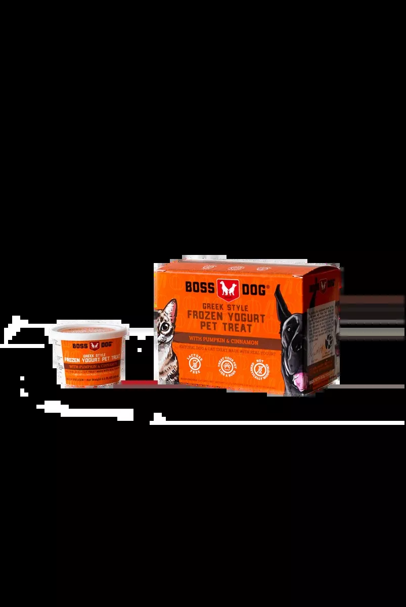 Boss Dog Frozen Yogurt Pumpkin Cinnamon