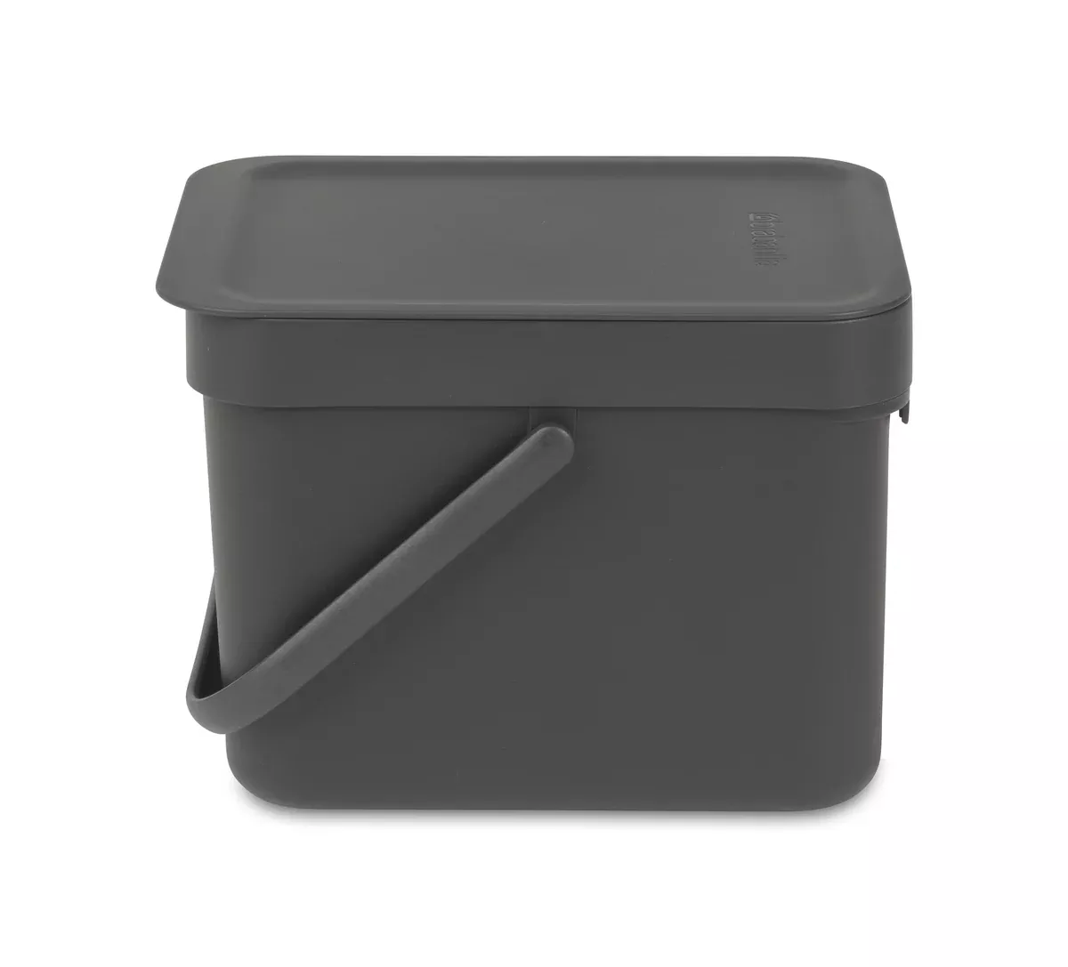 Brabantia Sort & Go 6L Bin - Dark Grey