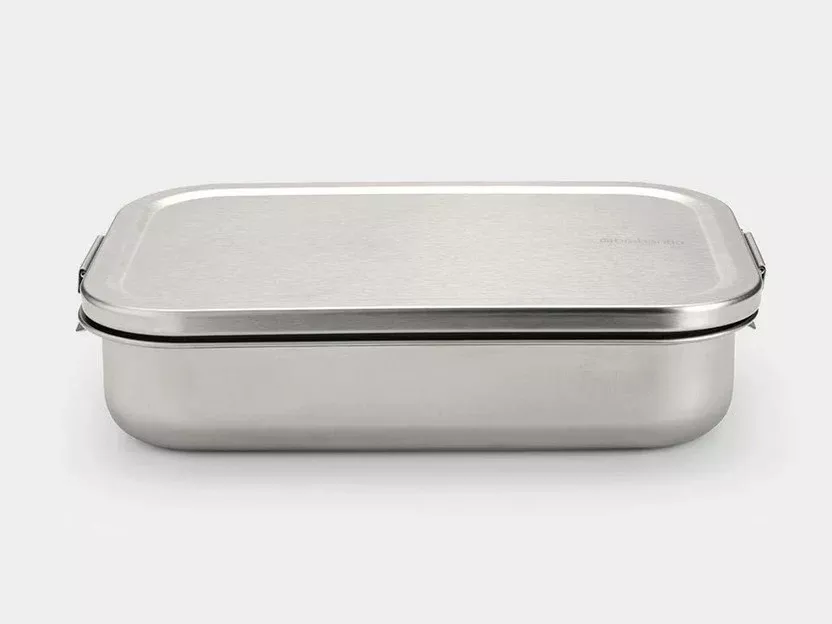 BrabantiaMake & Take Lunch Box - Large - Matt Steel