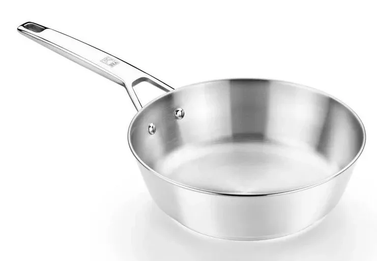Bradesign Signature Stainless Steel Deep Frying Pan 28cm