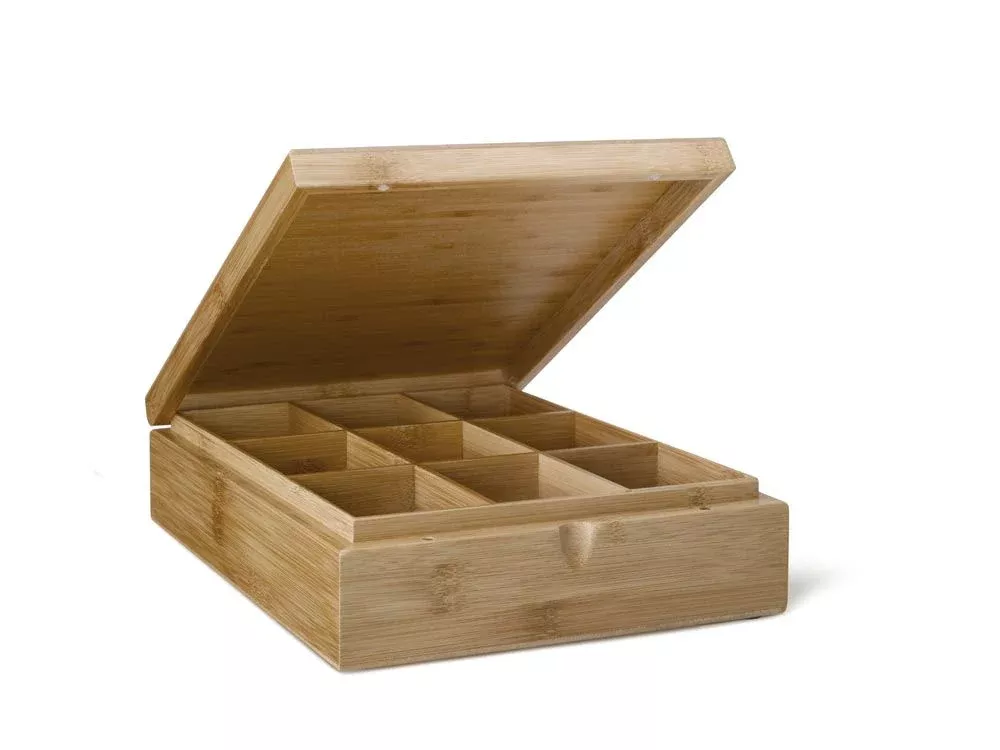 Bredemeijer Bamboo Tea Box9 Compartments