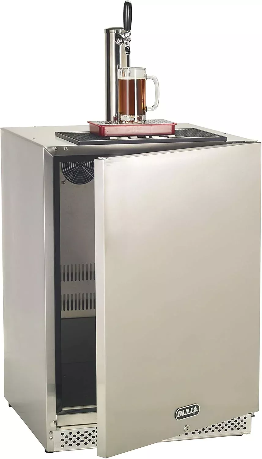 Bull Kegerator with Single Tap