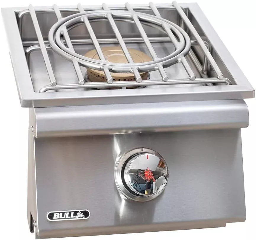 Bull Slide in Pro Single Side Burner LP/NG