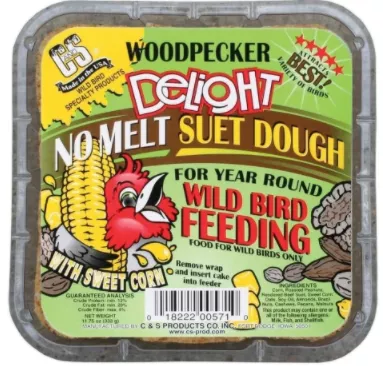 C & S Woodpecker Delight Suet Cake
