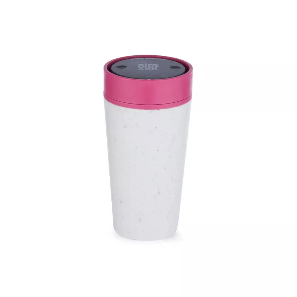 Circular & Co. Reusable Coffee Cup,Lotus Pink - 12oz(340ml)