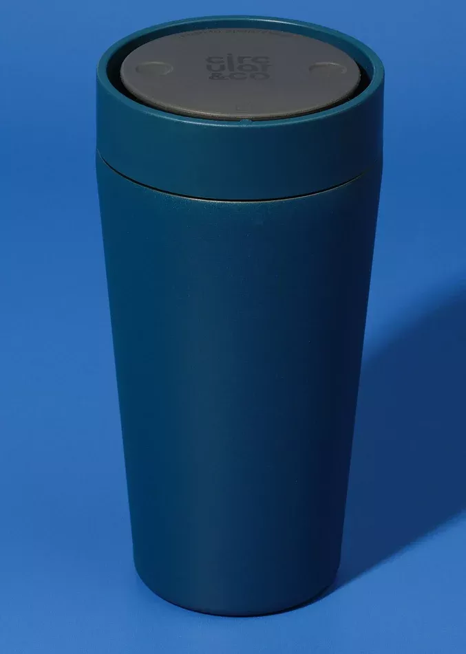 Circular&Co. Reusable Travel Mug - 12oz Midnight Blue