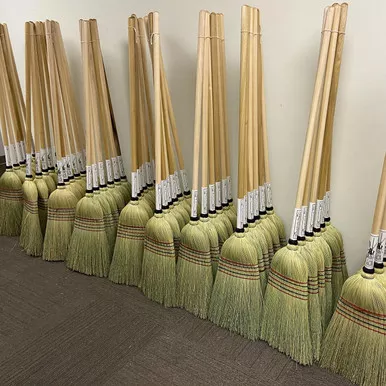 Classic Amish Corn Broom