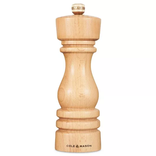Cole & Mason London Pepper Mill, Beech 180mm