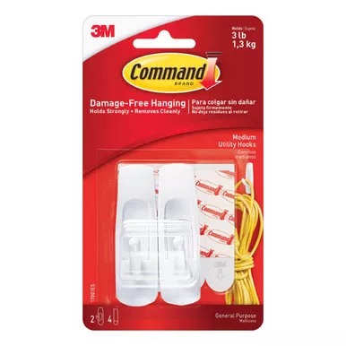 Command Medium Plastic Hook