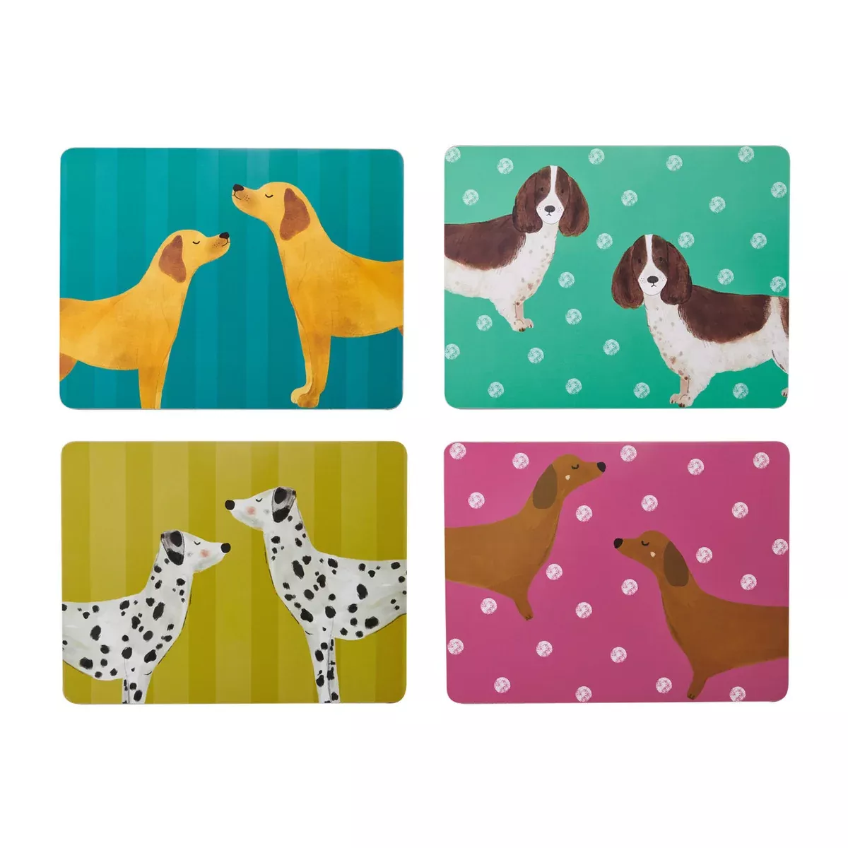 Creative Tops Placemat, Dog PrintPack of 4