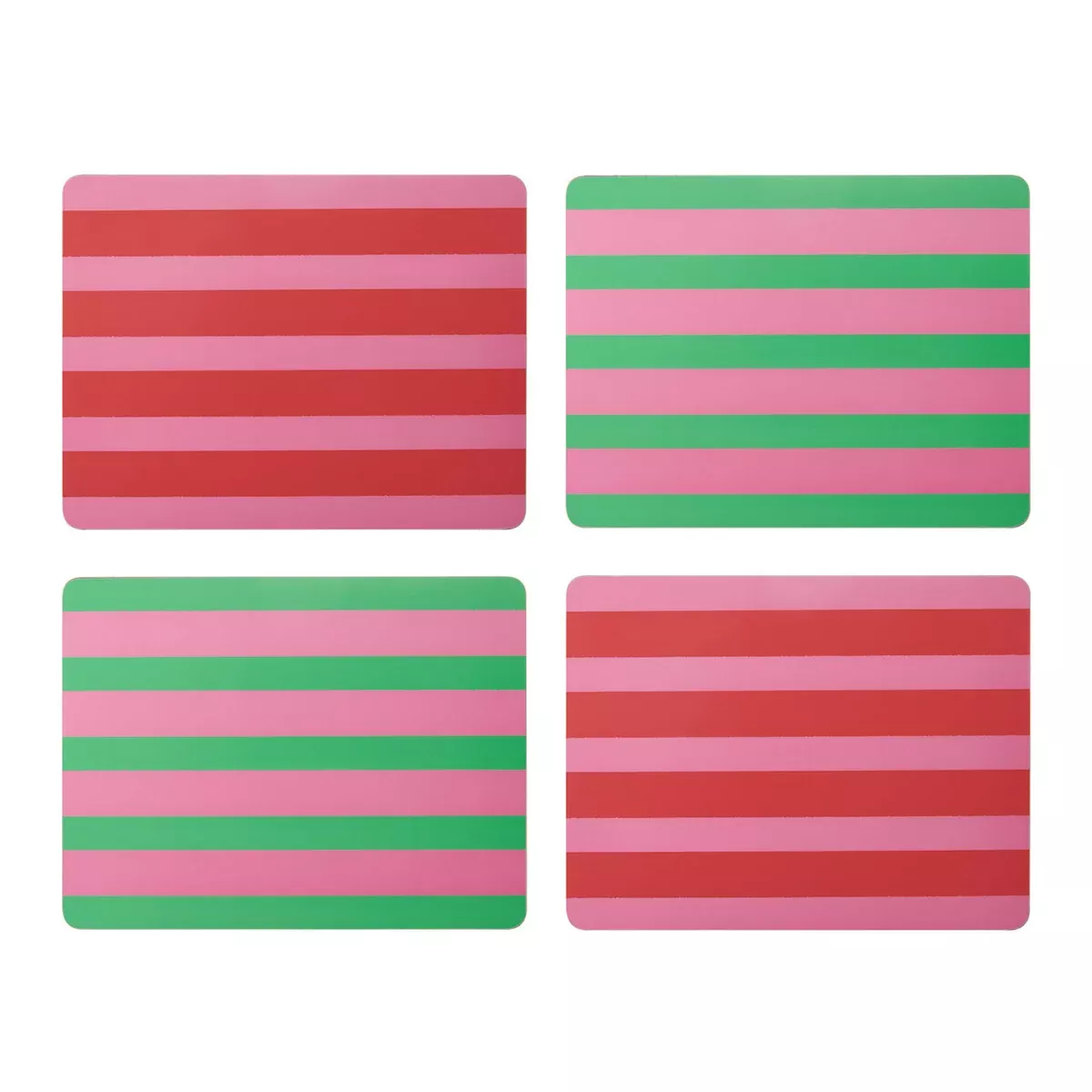 Creative Tops Placemat, Stripe PrintPack of 4