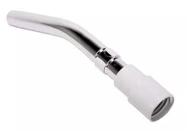 Curved Hose End with Bleeder Valve