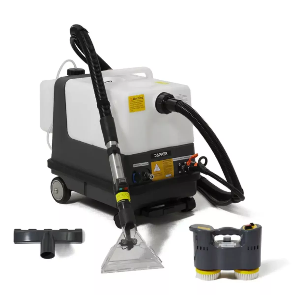 Dapper Supply DP-USC1211 Carpet & Upholstery Extractor – Steam, Spray-Vacuum, Mite Removal