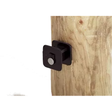 Dare Black Widow Insulator for Wood Posts