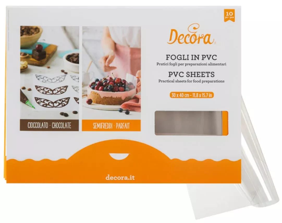 Decora Food Pvc Sheets 40 x 60cm