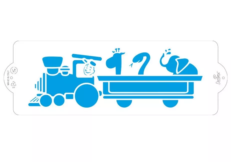 Decora Stencil - Train