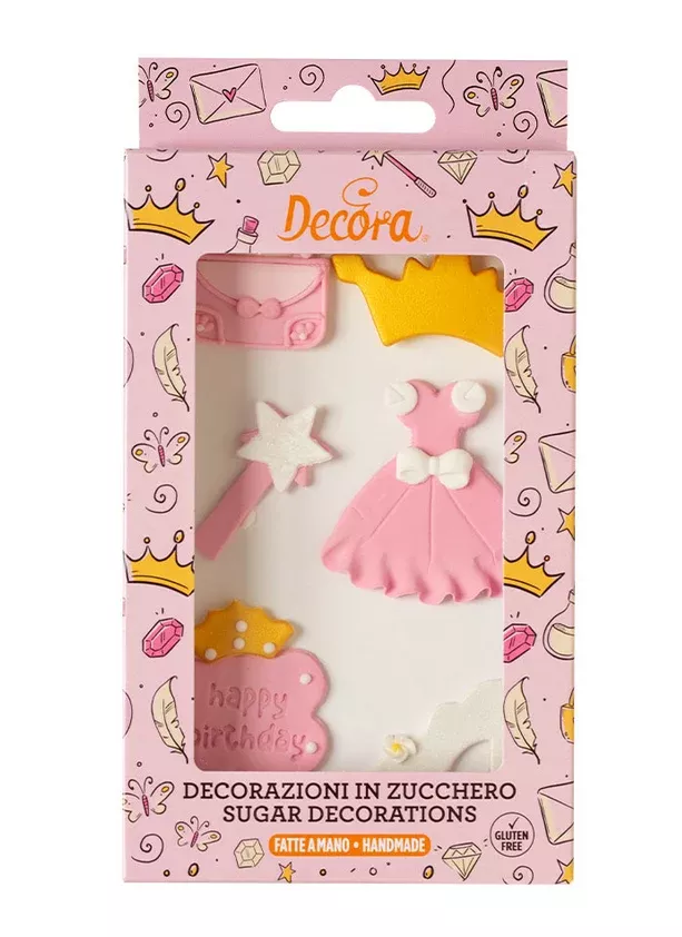 Decora Sugar Decorations - Princess