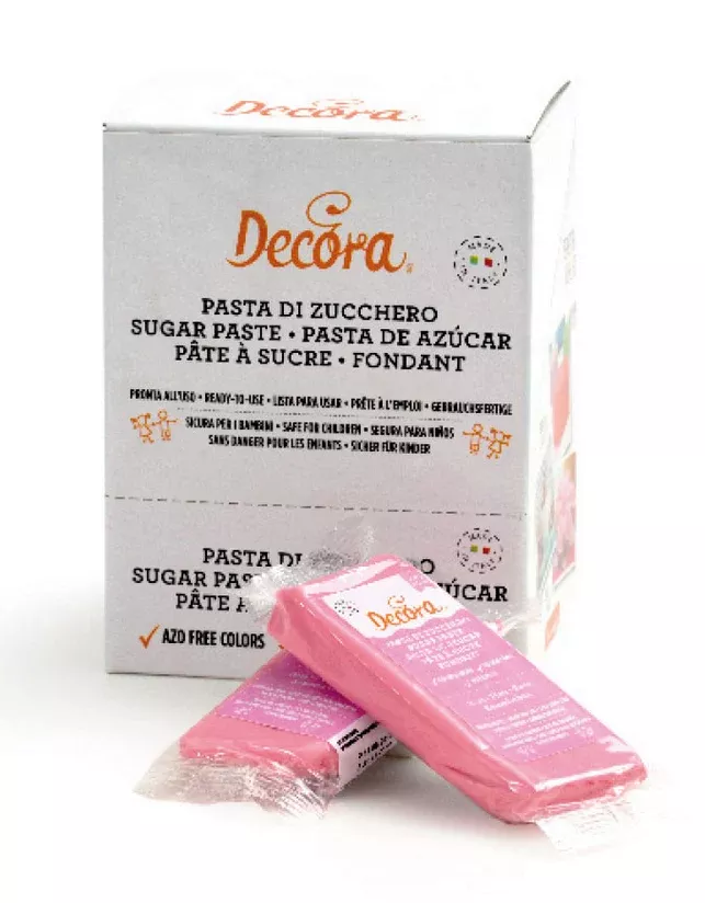 Decora Sugar Paste - Pink