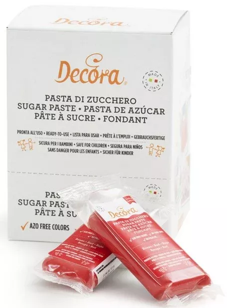 Decora Sugar Paste - Red