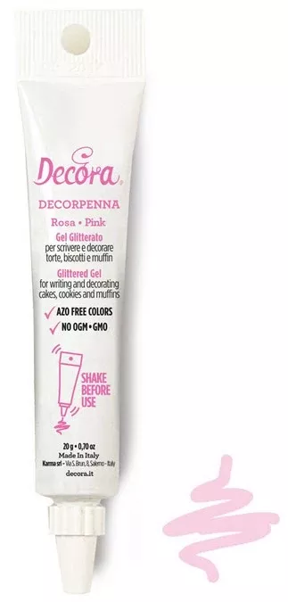 Decora Writing Icing - Pink