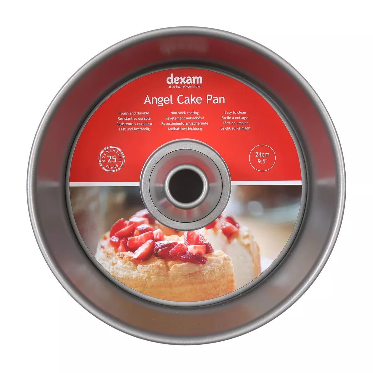 Dexam Non-Stick Angel Cake Pan - 9.5"