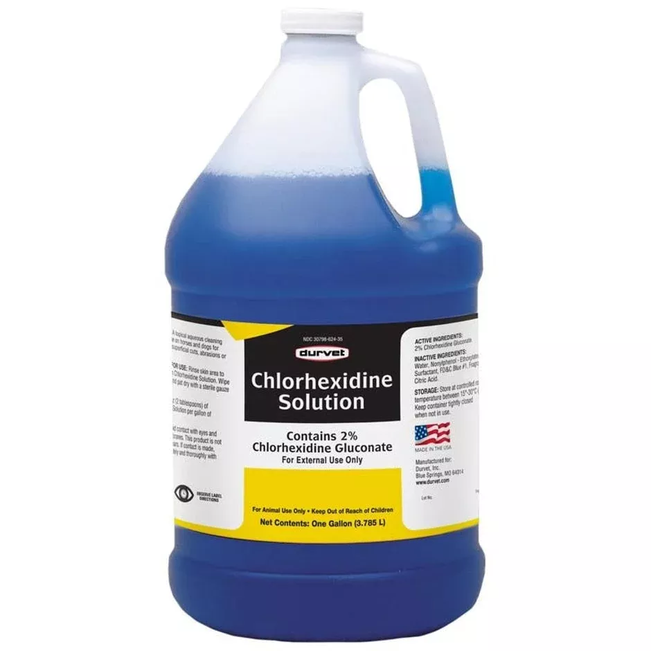 DURVET CHLORHEXIDINE GLUCONATE 2% SOLUTION (1 GAL)
