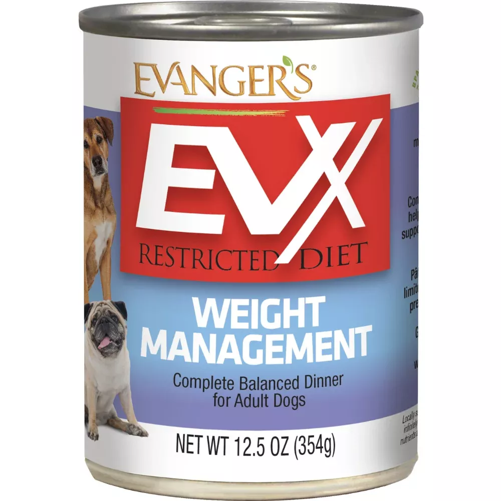 Evanger's EVX Restricted Diet: Weight Management Dinner for Dogs