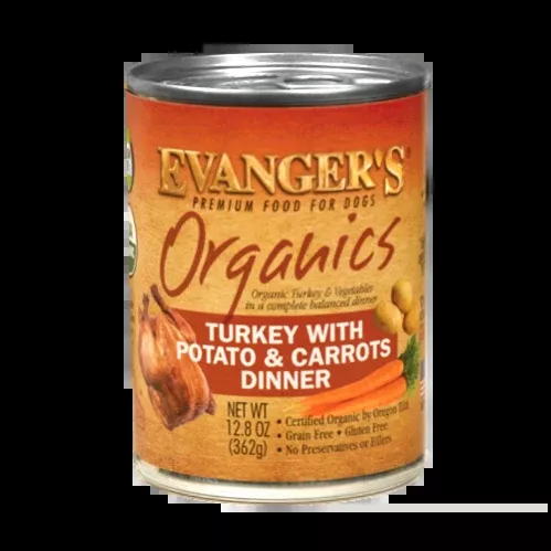 Evanger's Organic Turkey with Potato & Carrots Dinner
